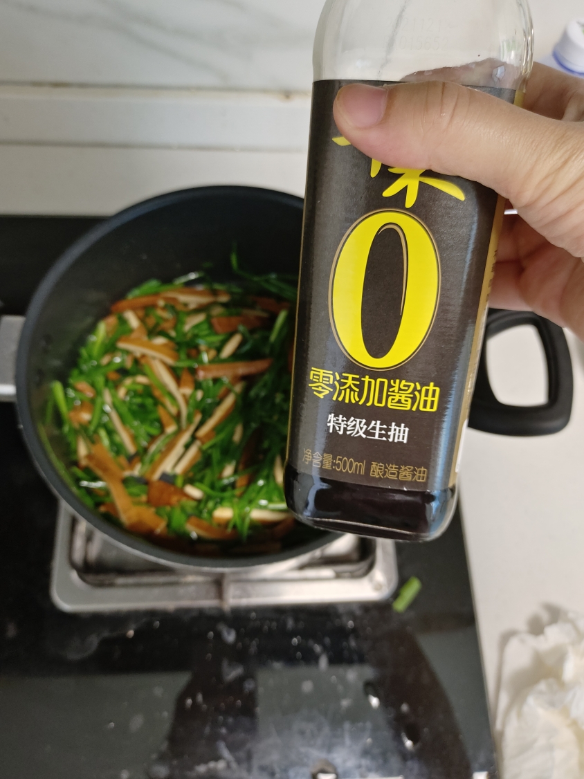 韭菜炒豆干的做法 步骤10