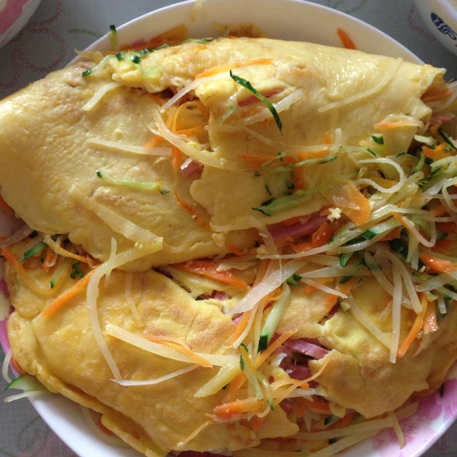 土豆鸡蛋饼