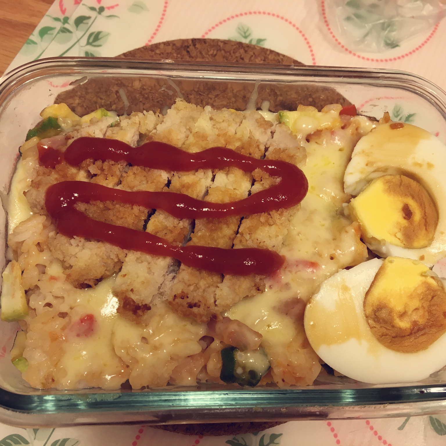《焗芝士饭》