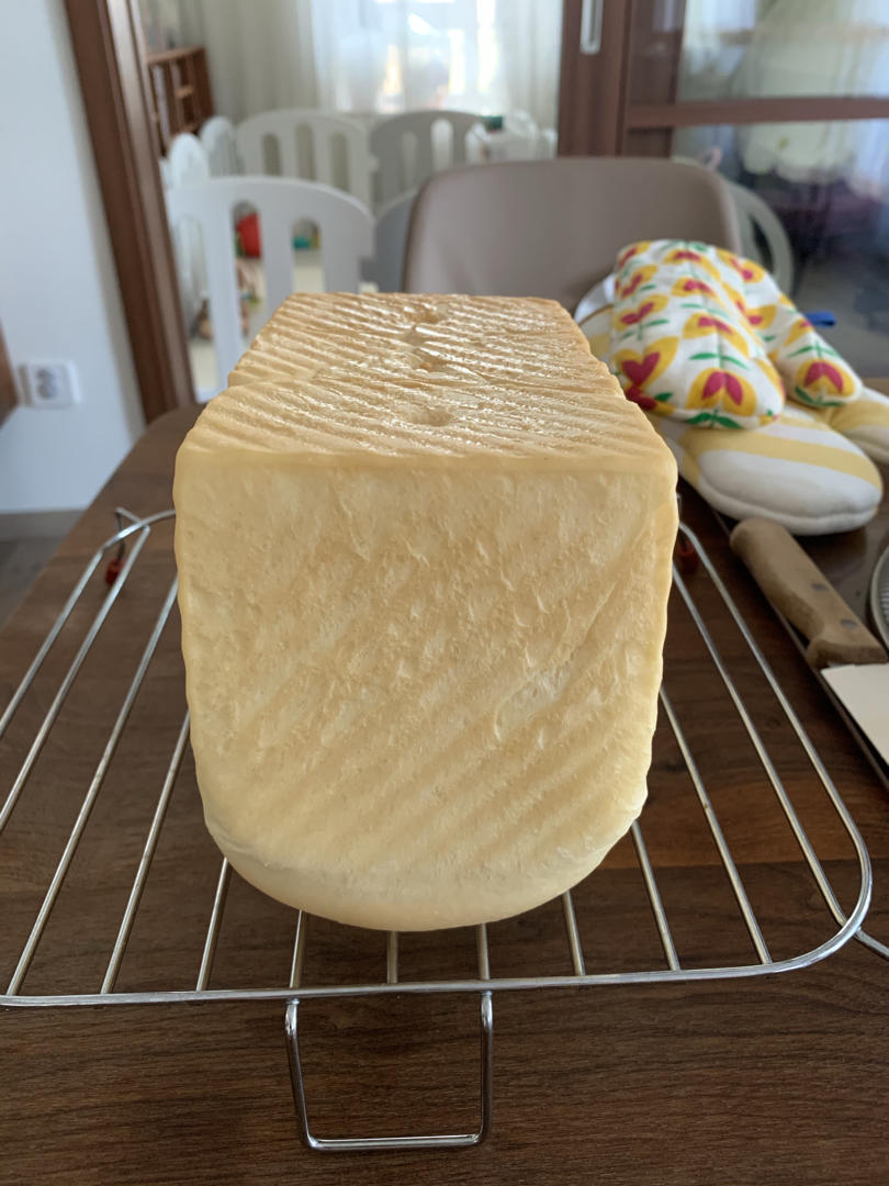 宝宝辅食：宝宝版拉丝超软吐司—拒绝面包添加剂，一次发酵，快速方便！12M+