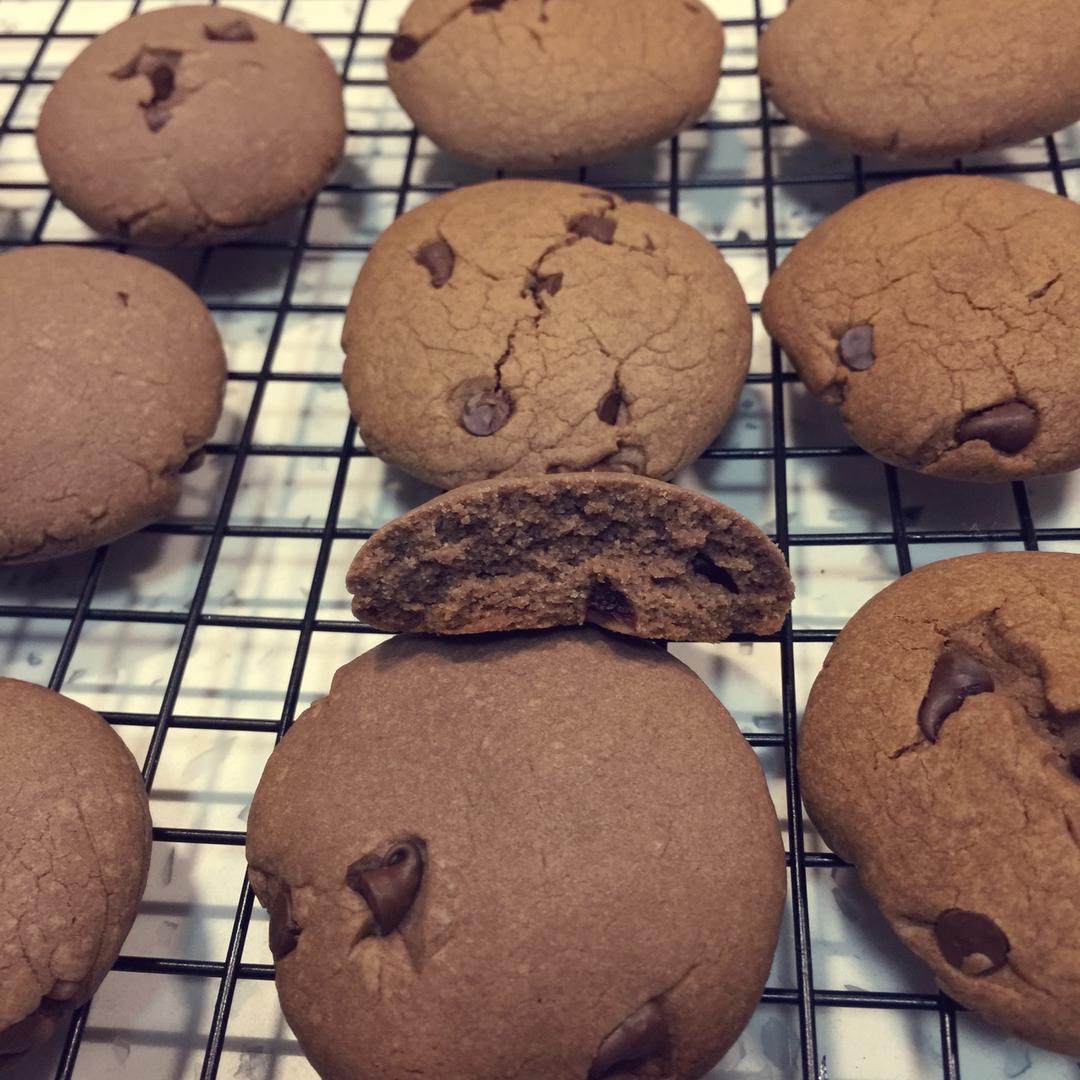 无黄油版巧克力豆饼干（类似趣多多）