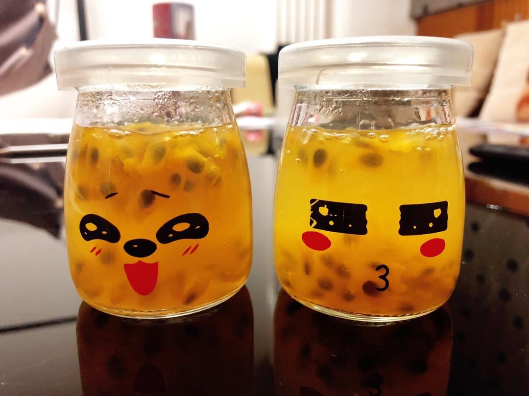 百香果🍮布丁果冻【白凉粉版】