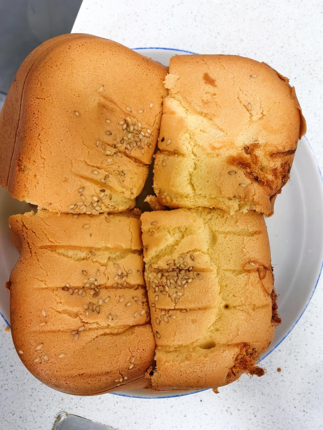 ACA面包机版戚风蛋糕
