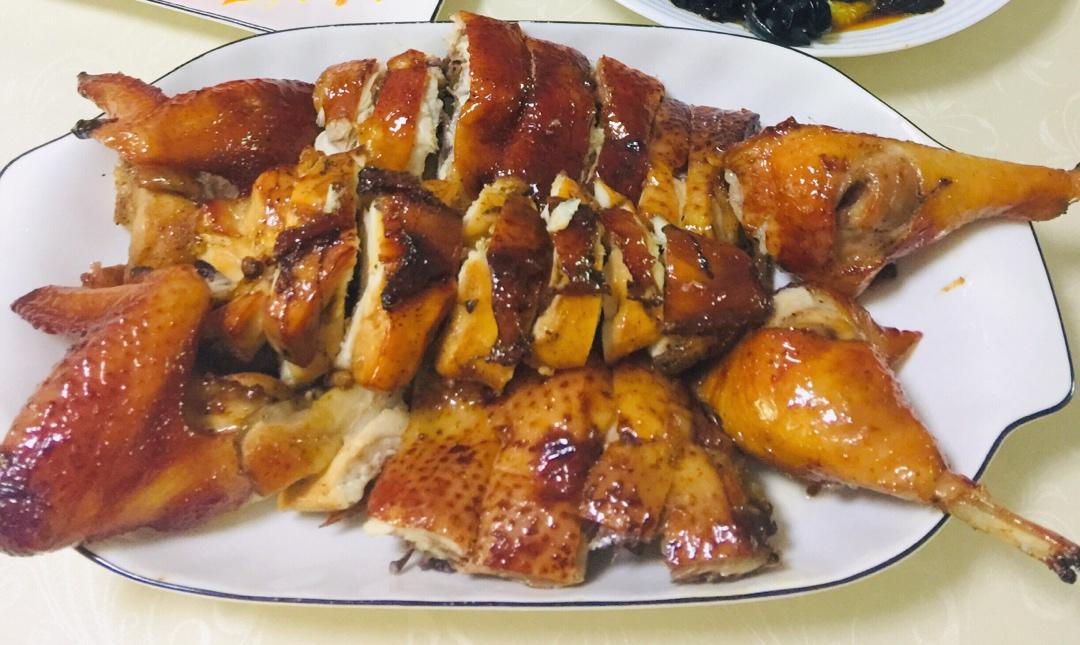 脆皮烤鸡