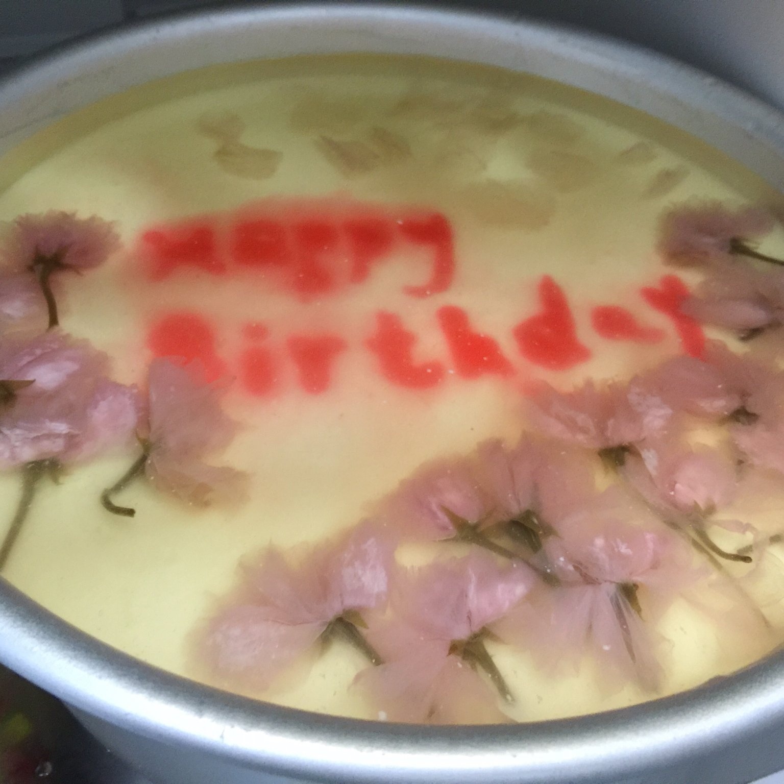 樱花渐变慕斯蛋糕（6寸）