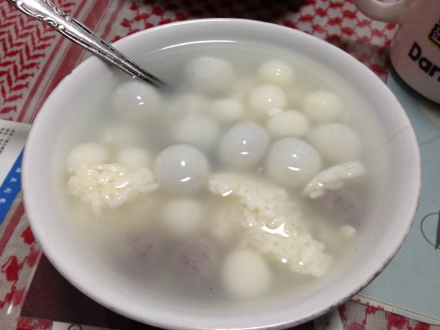 酒酿圆子