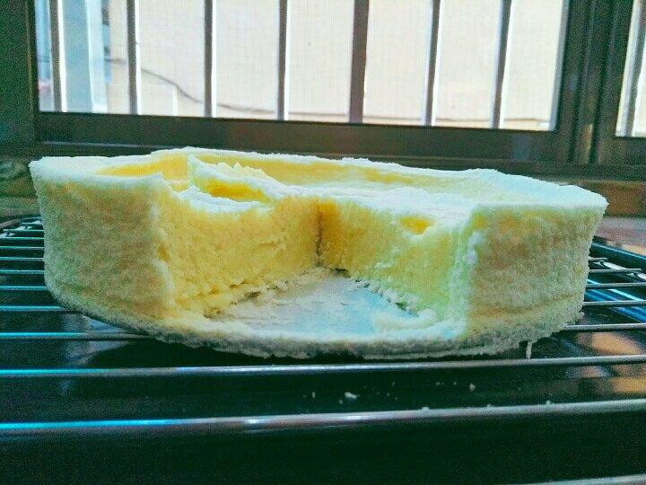 零失败戚风蒸蛋糕（8寸）可做蛋糕胚（另附红丝绒蒸蛋糕做法）