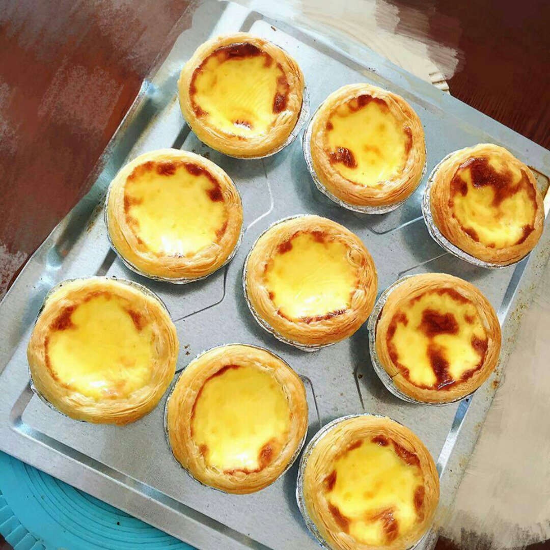 超完美味道超正的蛋挞配方，比KFC的还要嫩还要香~做过最好吃的蛋挞配方