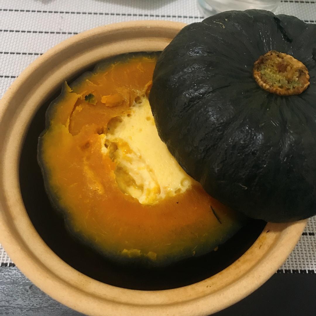 贝贝南瓜蒸蛋（懒人0失败）