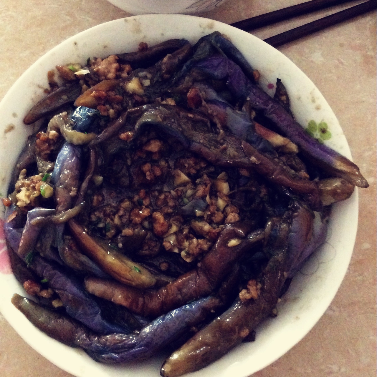 茄子！茄子！！红烧肉末茄子