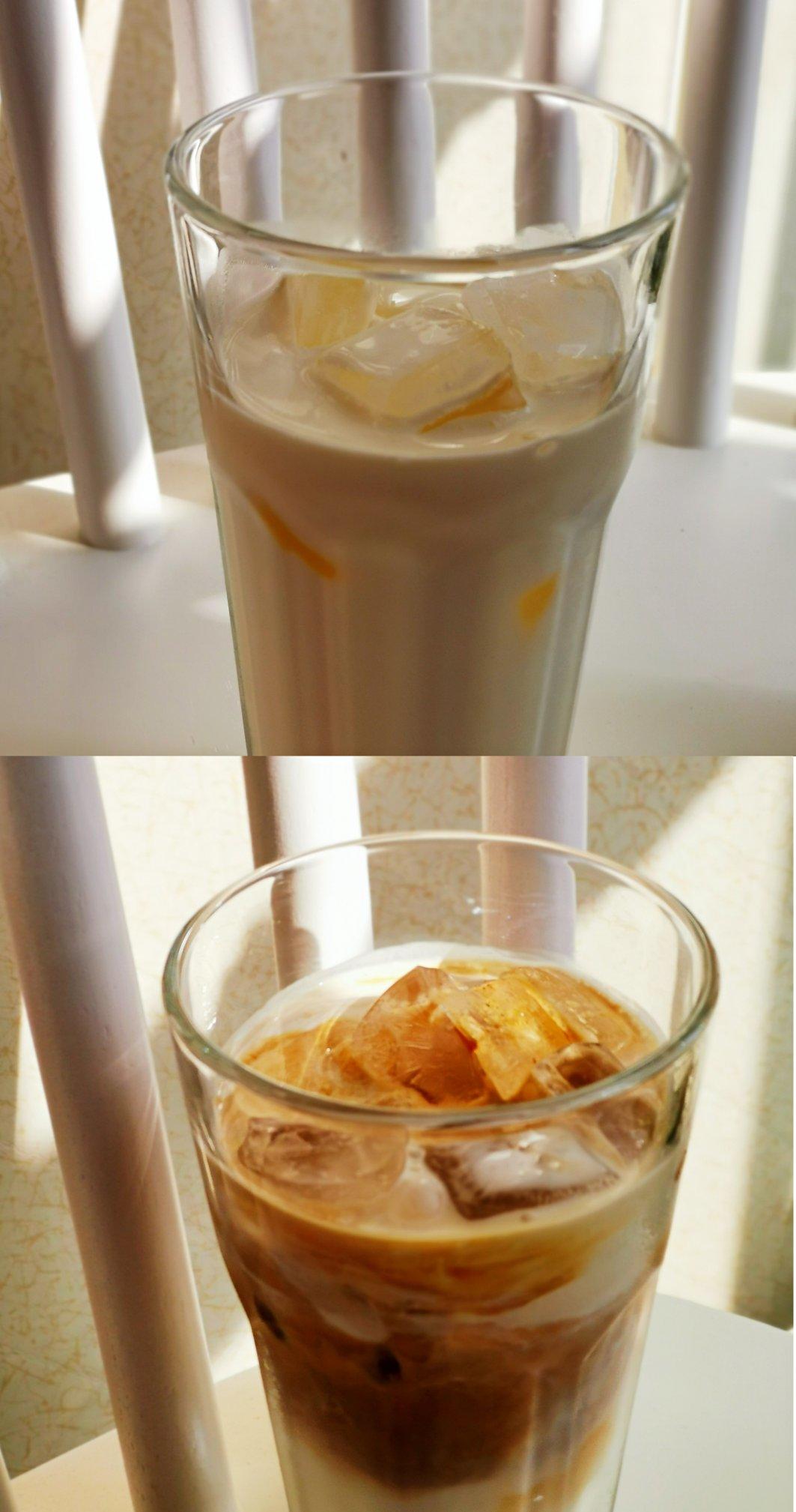 ☕️瑞幸同款｜丝绒拿铁｜纵享丝滑