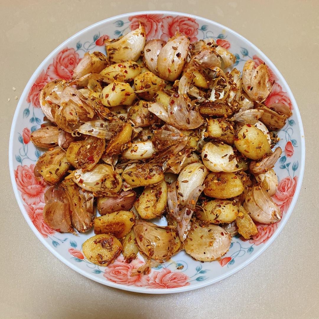 健康烤蒜