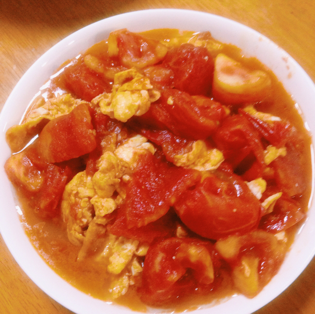 西红柿炒鸡蛋