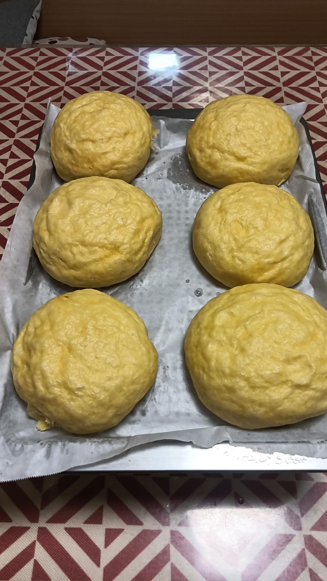 奶香玉米面馒头（一次发酵）