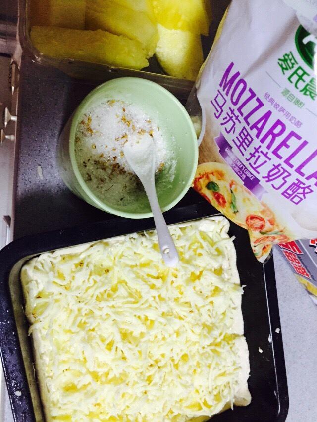 菠萝薄底披萨的做法 步骤2