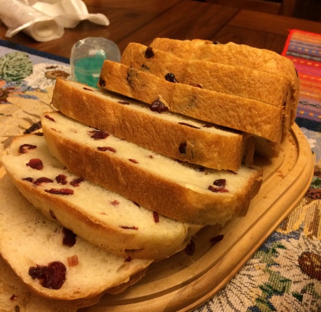 面包机版蔓越莓吐司