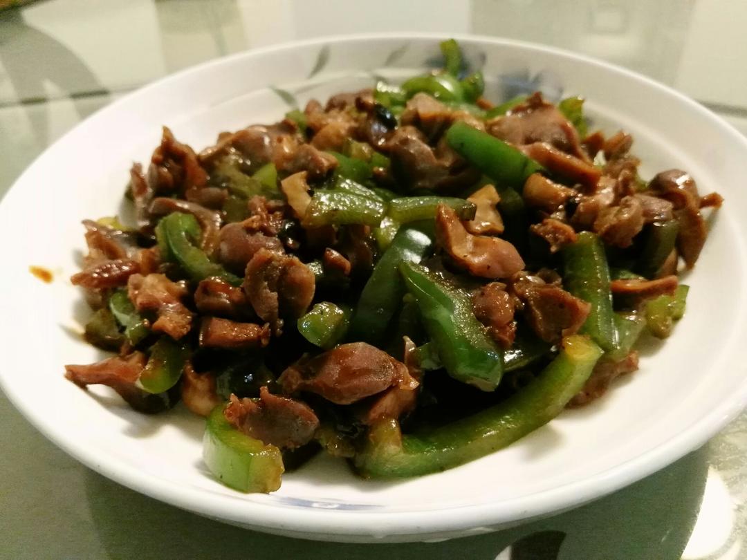 青椒炒鸡胗