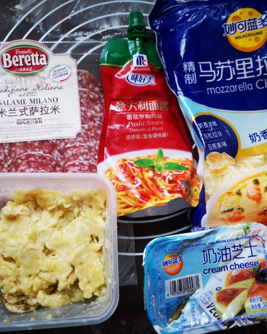 纯奶手撕吐司的做法 步骤1