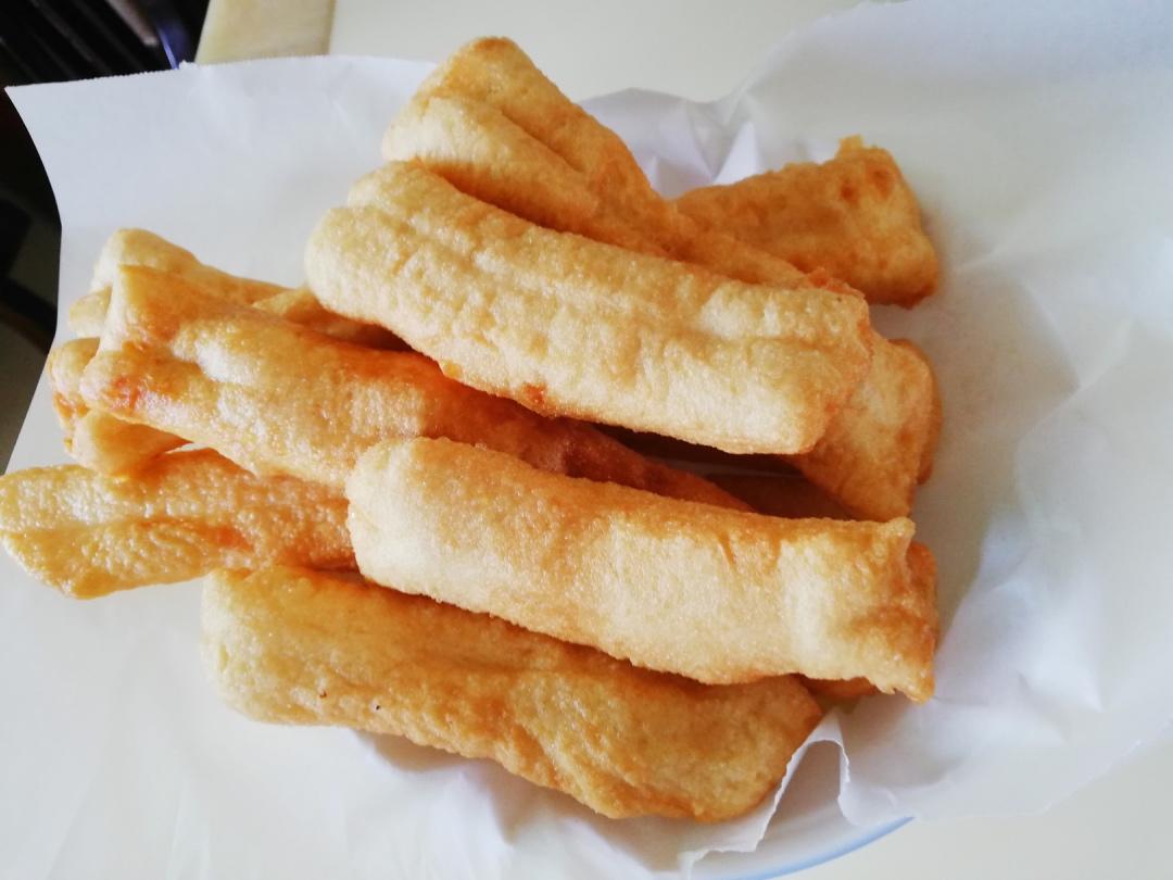 快手早餐～自制油条（酵母版，不含泡打粉、膨松剂）