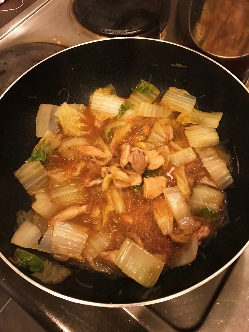 猪肉白菜炖粉条