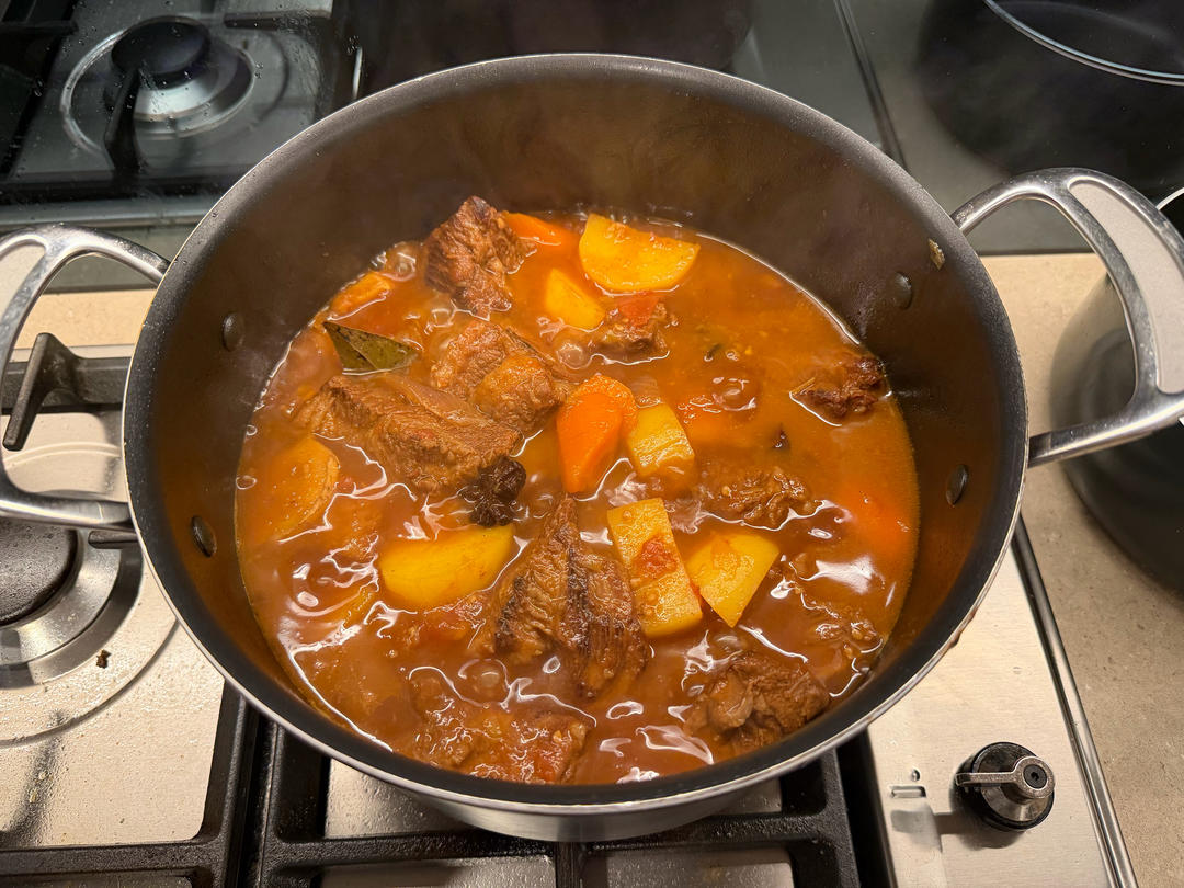 番茄土豆炖牛腩