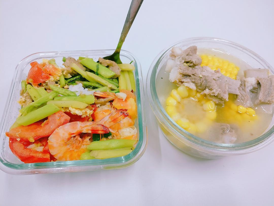 上班族减脂便当午餐