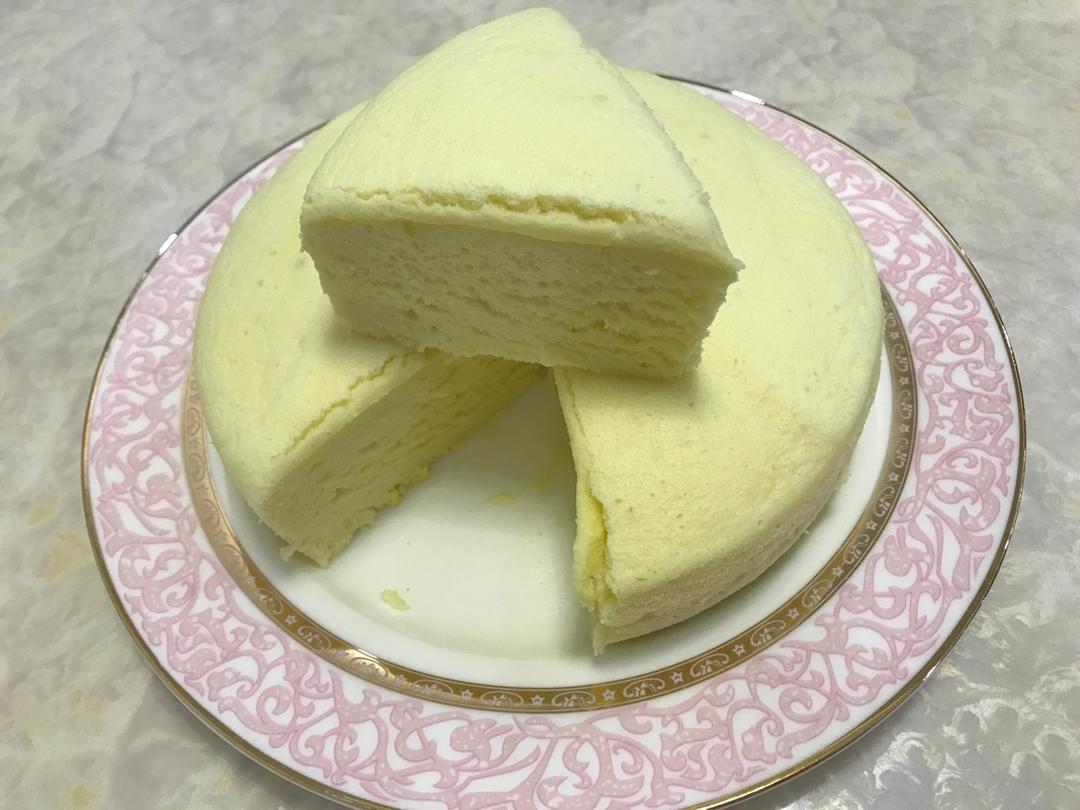 水嫩烫面蒸蛋糕
