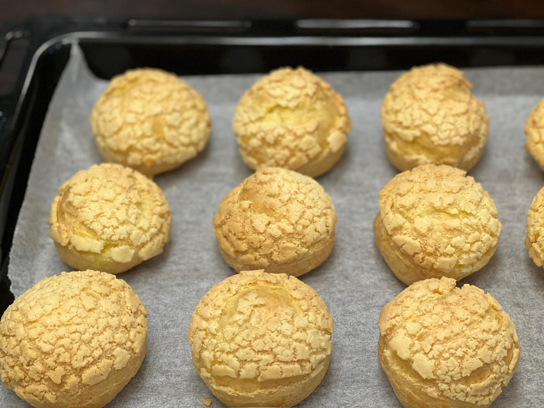 脆皮泡芙（详细过程）