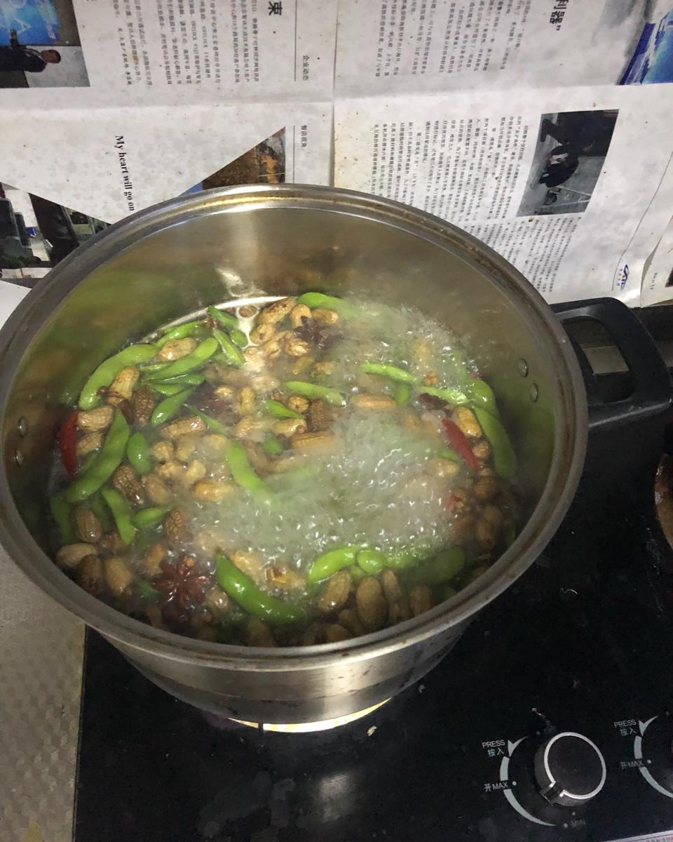 香辣煮毛豆.五香毛豆