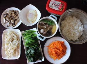 韩式拌饭+味噌汤的做法 步骤3