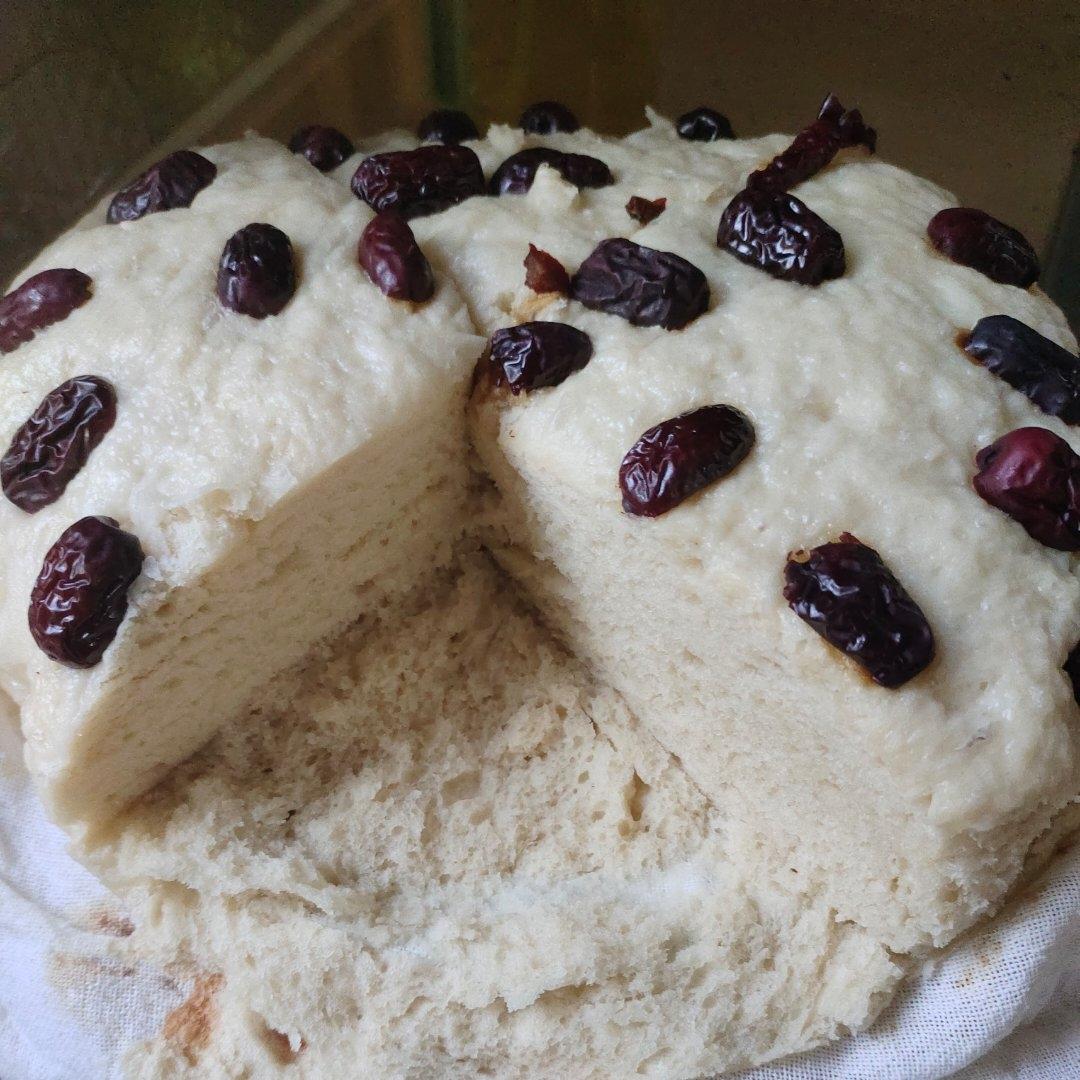 白面红枣发糕（老爸拿手面食之一）