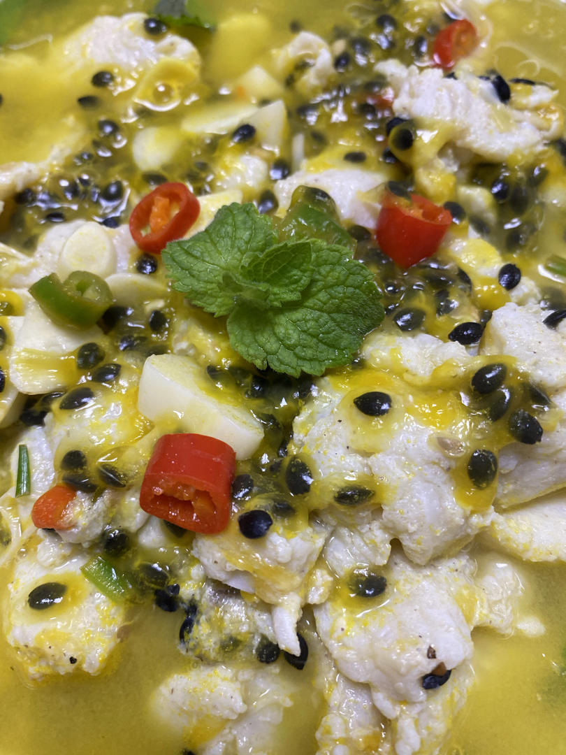 【百香果煮鱼】家常烧鱼好方法，口水哗啦啦！