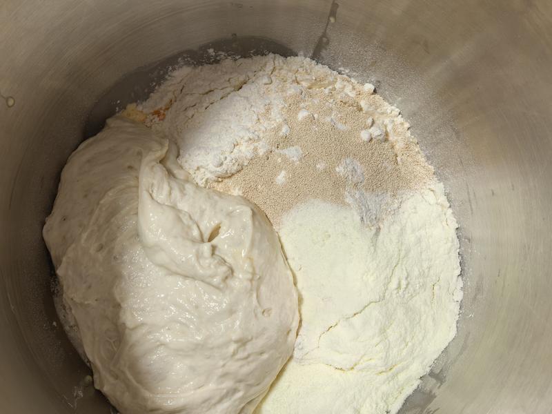 纯奶手撕吐司的做法 步骤1