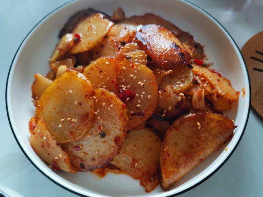 干锅土豆片