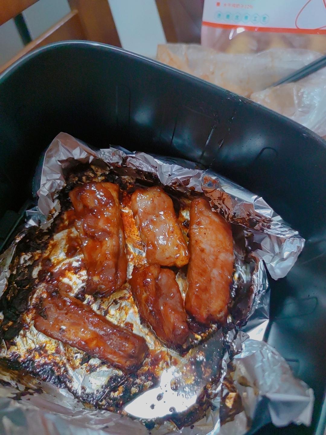 空气炸锅版广式蜜汁烧排骨