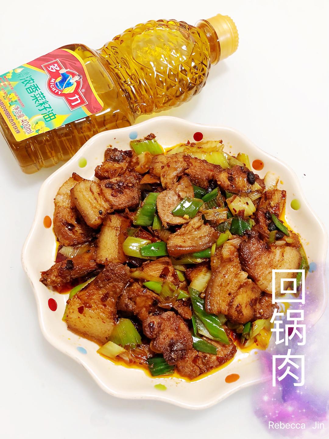 多力菜籽油菜谱～回锅肉的做法