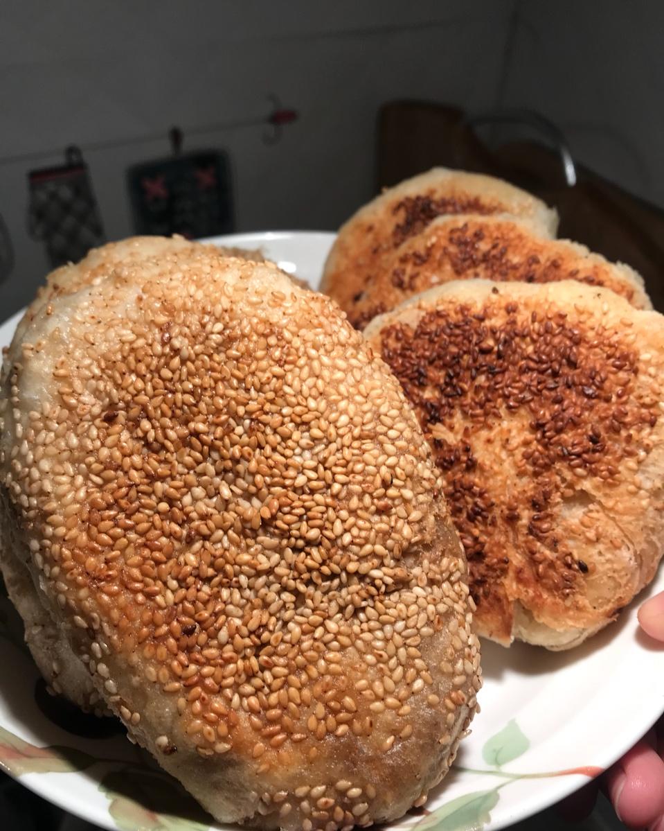 堂妈教你做麻酱烧饼