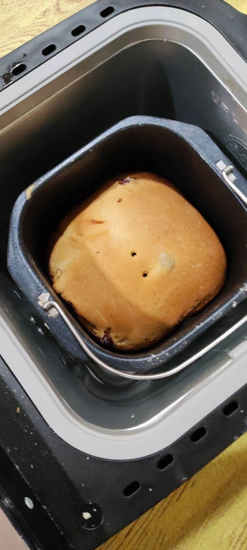 美的面包机做葡萄干吐司（无黄油版）
