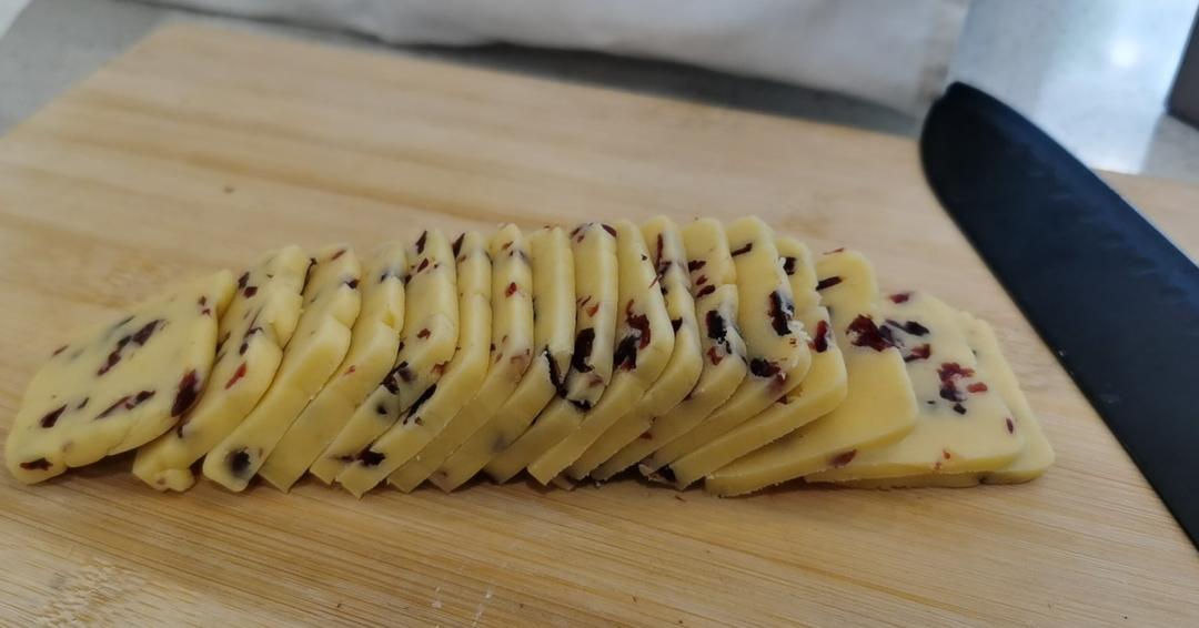 低糖少油版蔓越莓饼干