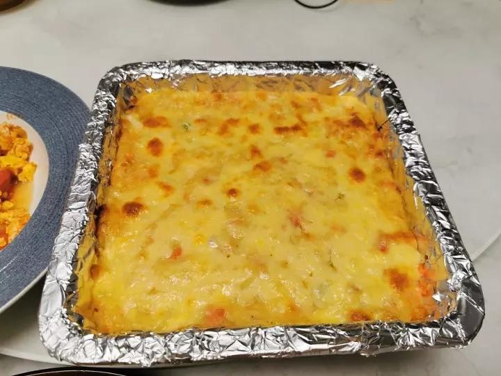 香浓芝士焗土豆泥（超有料）