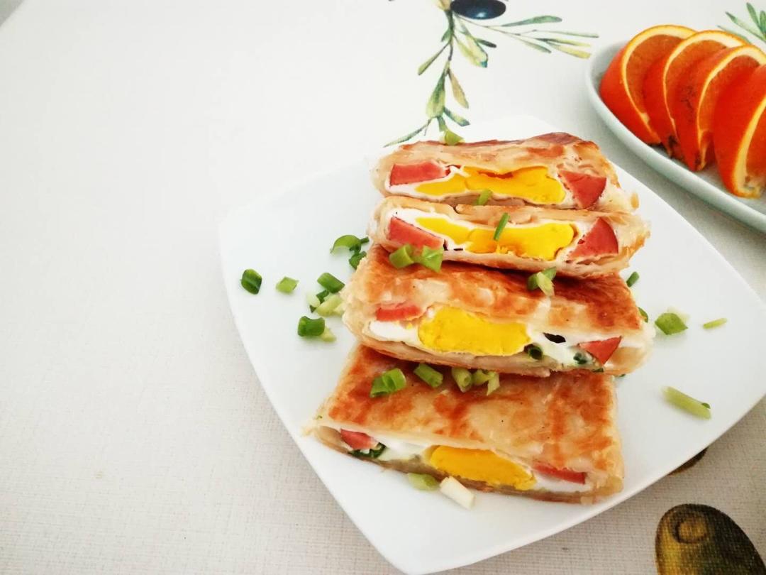 无需和面❗️懒人早餐鸡蛋饼