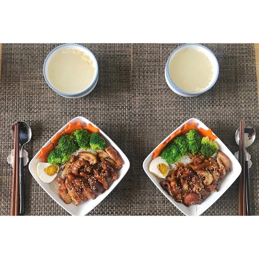 照烧鸡腿饭