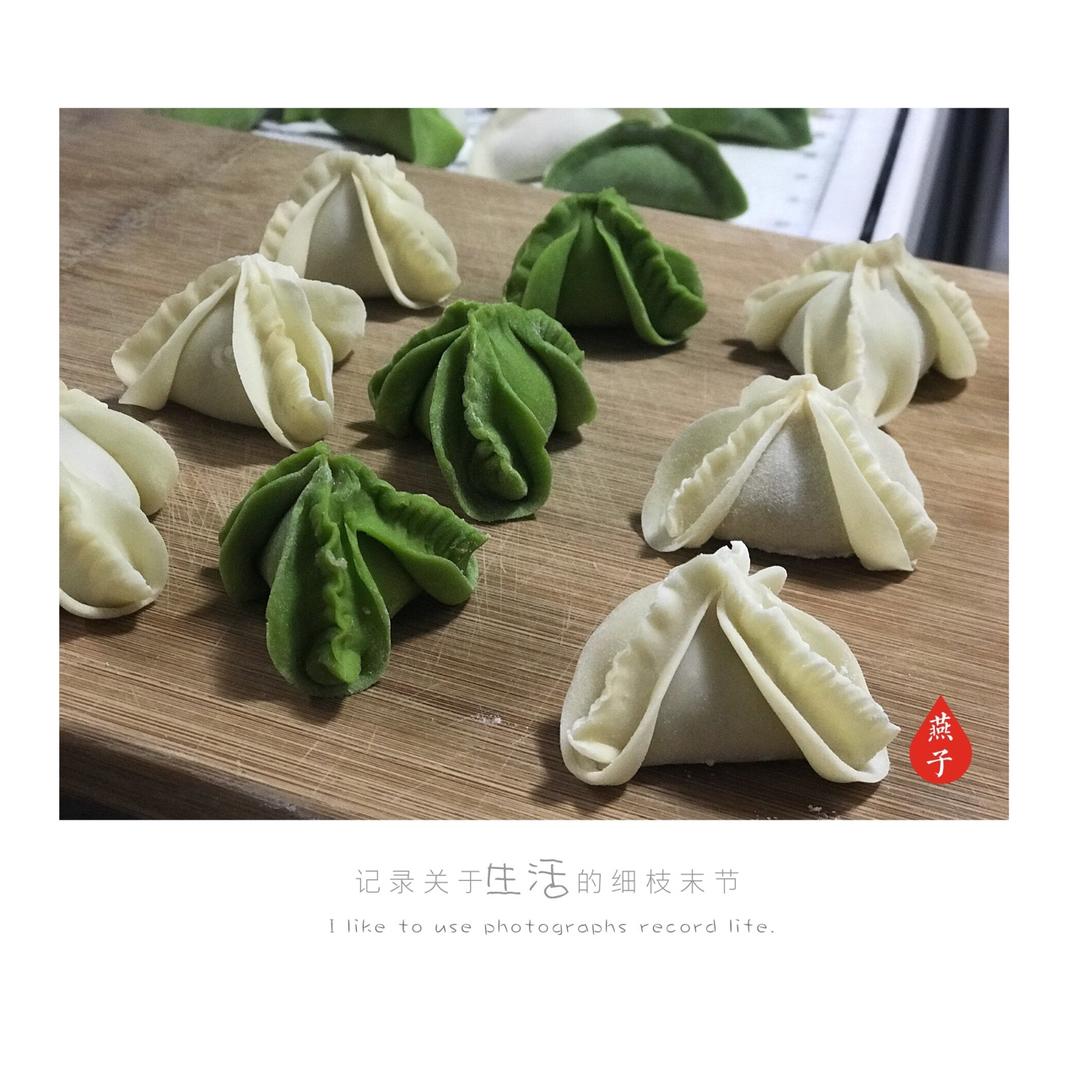 水调面团--冠顶饺子
