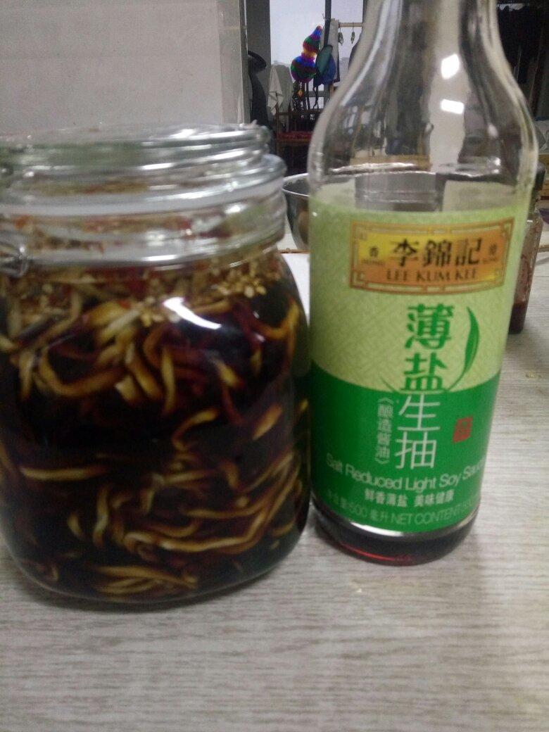 芝麻油香辣木瓜丝