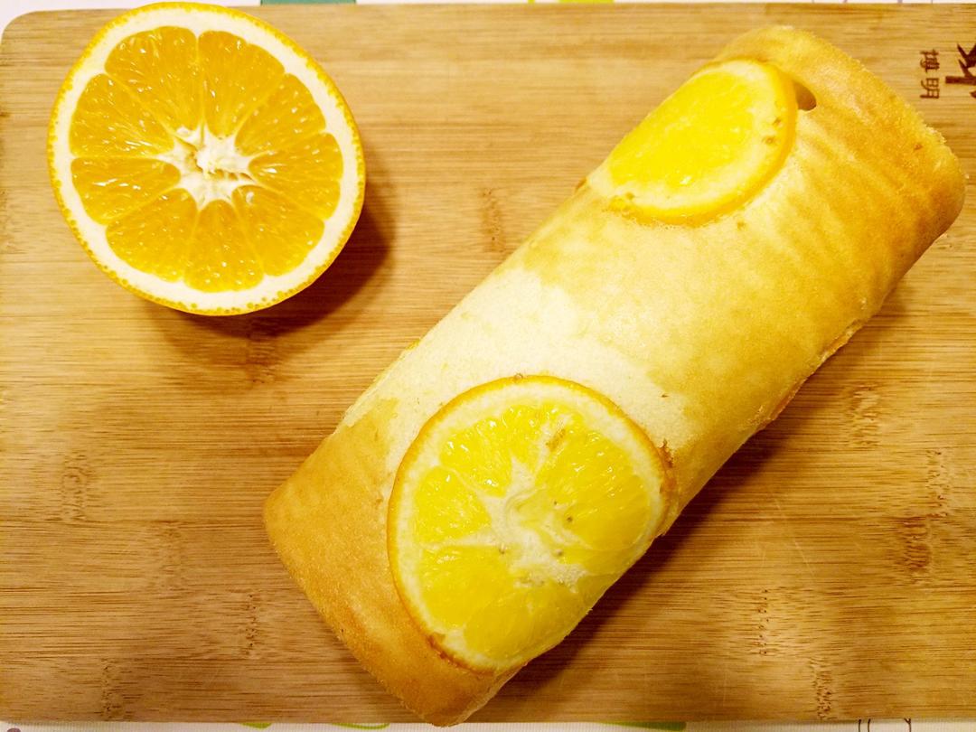 橙香蛋糕卷