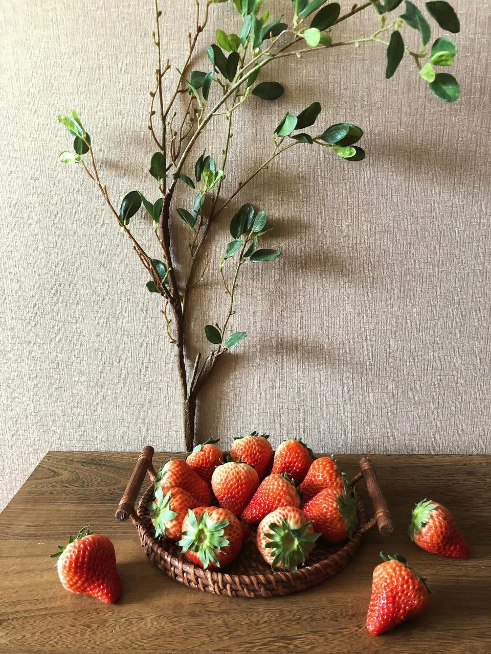 超简单的草莓芝士蛋糕