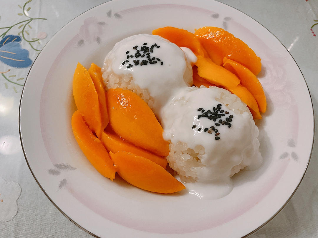 翻滚吧大厨—泰式芒果糯米饭厨<Coconut Sticky Rice with Mango>