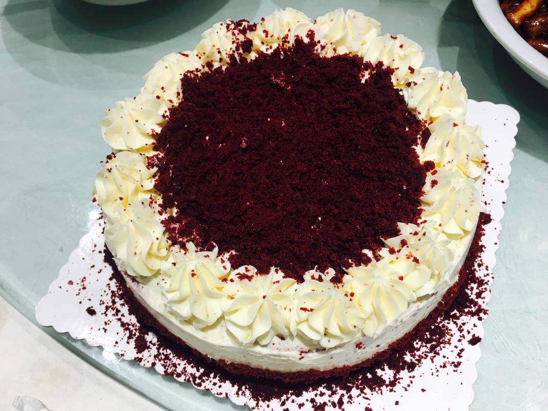 6寸红丝绒蛋糕（美国传统配方）