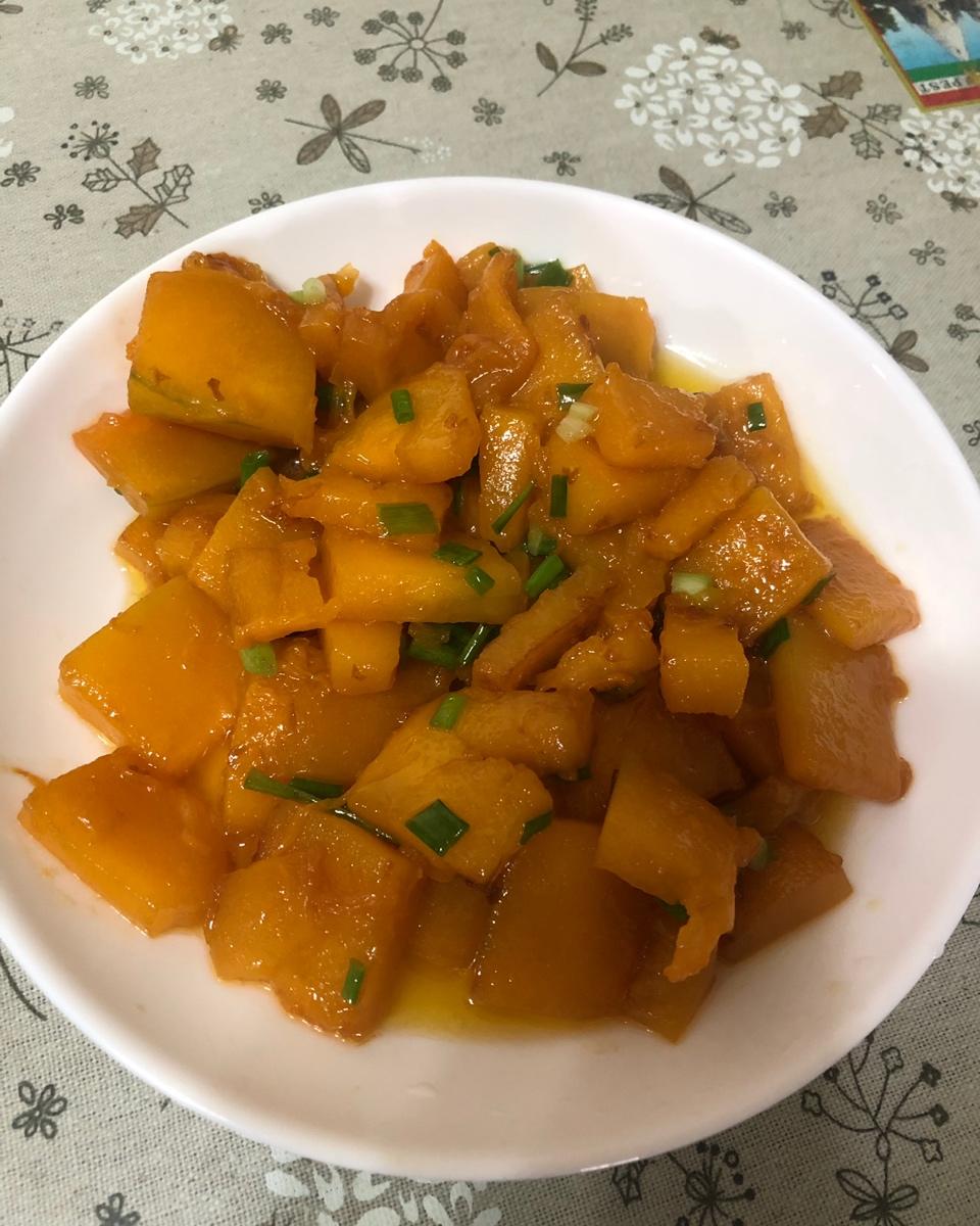 清炒南瓜