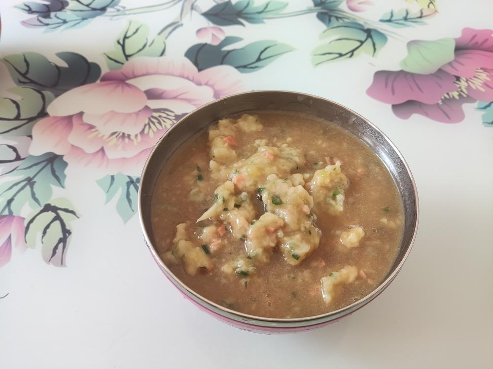 饱腹感超强：拨疙瘩